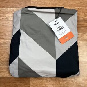 Wren On-The-Go Travel Blanket Folds into Pouch for Pillow Water Repellant NEW